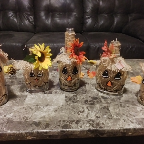 Scarecrow Family of 5